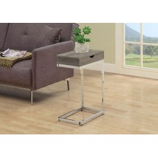 Diva  C Table With Drawer Dark Taupe