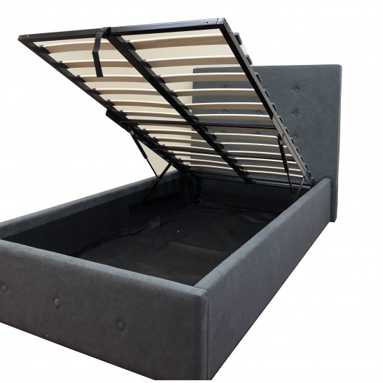 Hamilton Hydraulic Storage Bed Single, Hydraulic Lift King Size Bed