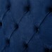   Tracy Storage-Bed 2 Sizes  Blue Velvet From