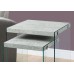 Nova Nesting Table Grey Cement