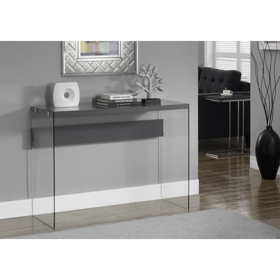 Nova Consol Table Glossy Grey