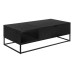    Raven COFFEE TABLE  48"L / LIFT-TOP BLACK / BLACK METAL