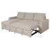     Kim Sofa Bed Beige/  Storage  / Reversible 