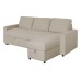     Kim Sofa Bed Beige/  Storage  / Reversible 