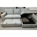     Malibu Sofa Bed Grey /  Storage Right or Left 2 Colors
