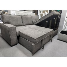   Andree Sofa Bed Brownish /  Storage Right side facing 