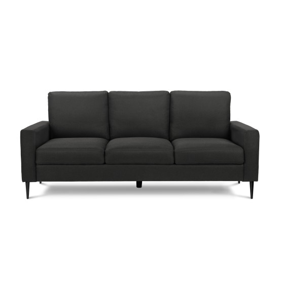      Enzo Sofa  Black Fabric