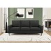      Enzo Sofa  Black Fabric
