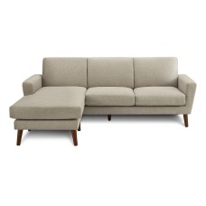      Gia Sofa with Reversible Lounge Beige