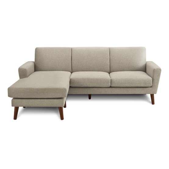      Gia Sofa with Reversible Lounge Beige